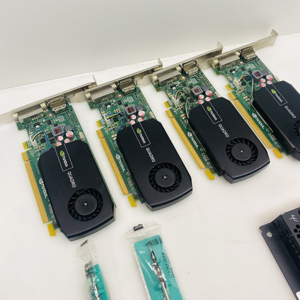 Bundle NVIDIA Quadro 410 512MB DDR3 GPUs JBC Soldering Tips Crestron 4K