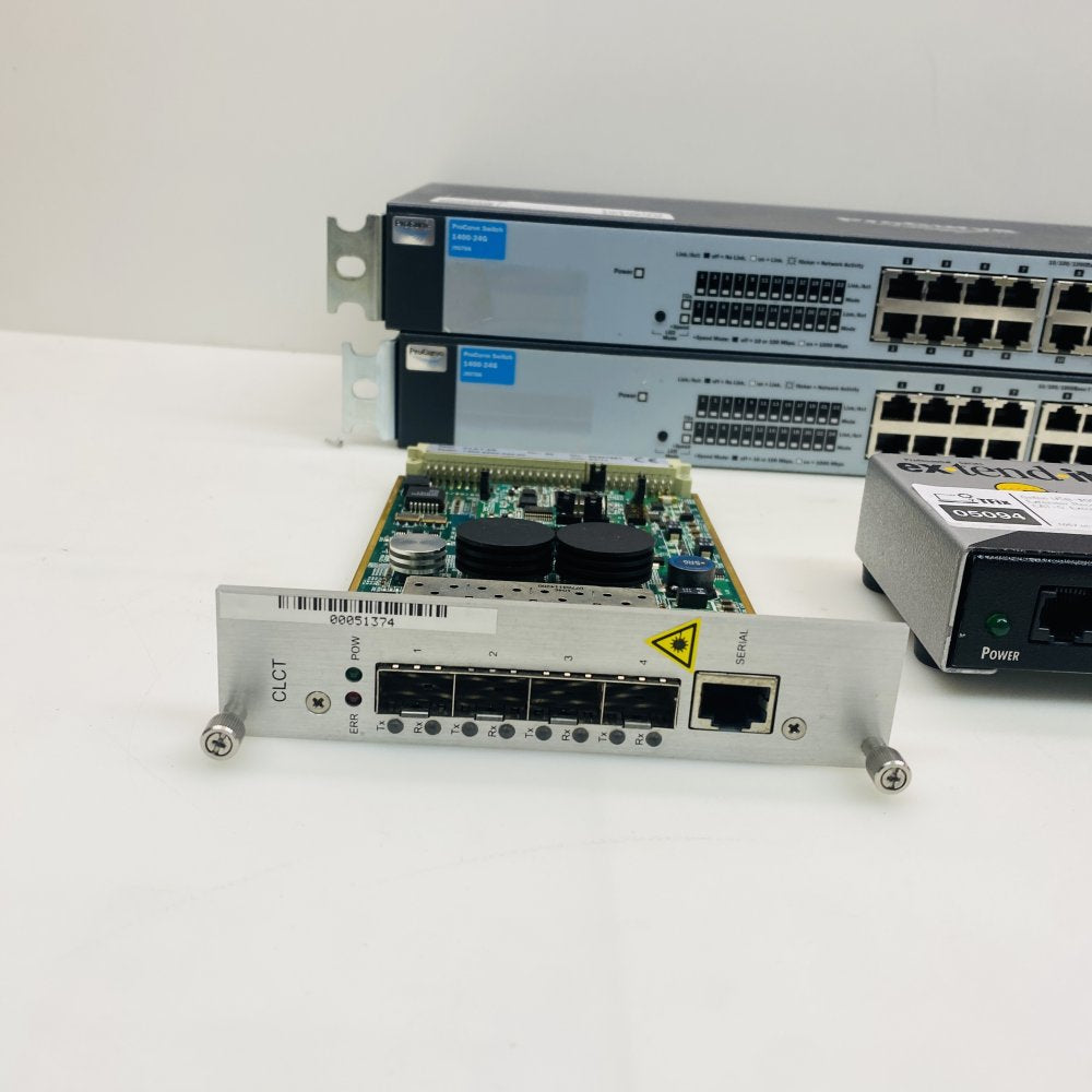 Professional Gigabit Ethernet Switch 24 RJ45 SFP HP ProCurve 1400-24G Rack-Mount