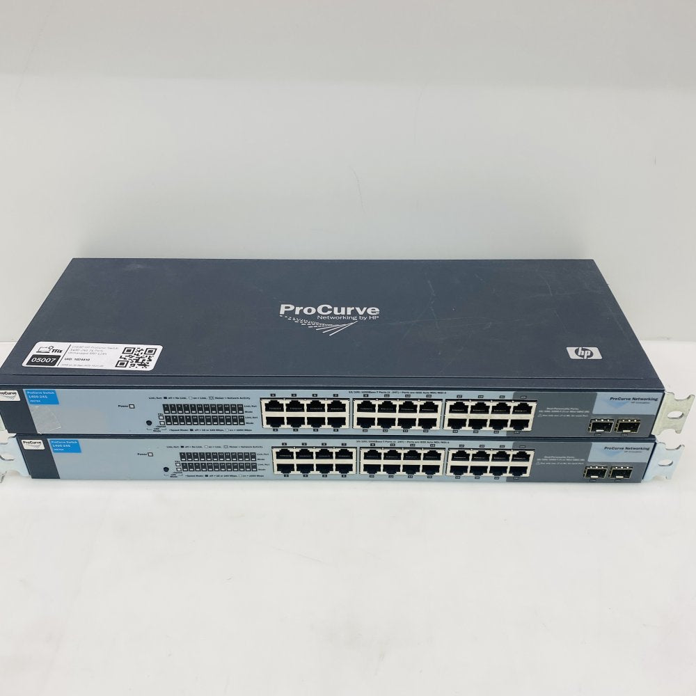 Professional Gigabit Ethernet Switch 24 RJ45 SFP HP ProCurve 1400-24G Rack-Mount