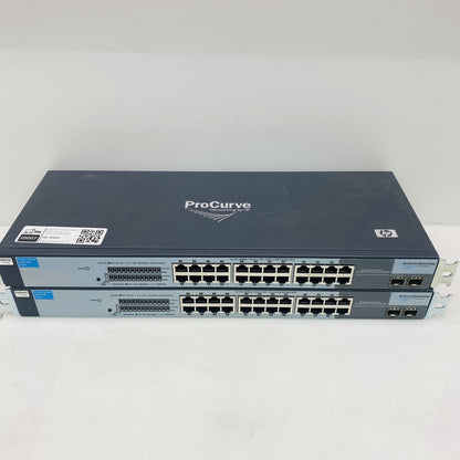 Professional Gigabit Ethernet Switch 24 RJ45 SFP HP ProCurve 1400-24G Rack-Mount
