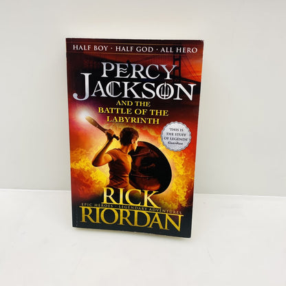 Young Adult Paperback Series Percy Jackson Rick Riordan Complete 5 Book Set