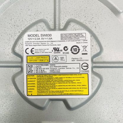 DVD Multi Recorder Internal SATA Optical Drive RW Panasonic SW830 Black