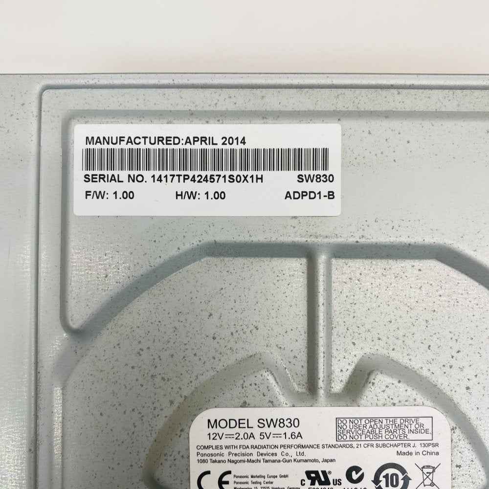 DVD Multi Recorder Internal SATA Optical Drive RW Panasonic SW830 Black