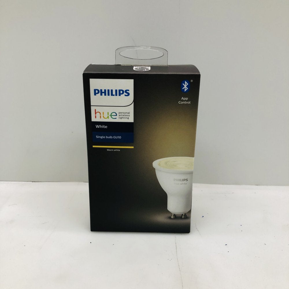Smart White LED GU10 Bulbs Bluetooth Zigbee Philips Hue 2700K 400lm 2 Pack