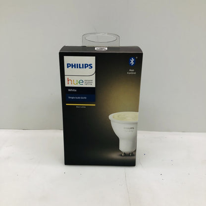 Smart White LED GU10 Bulbs Bluetooth Zigbee Philips Hue 2700K 400lm 2 Pack