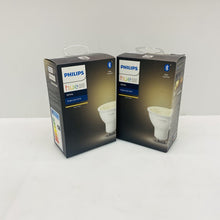 Smart White LED GU10 Bulbs Bluetooth Zigbee Philips Hue 2700K 400lm 2 Pack