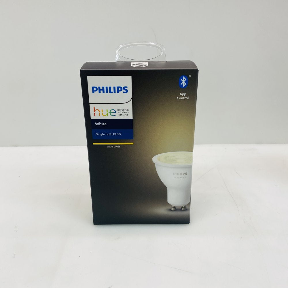 Philips Hue Smart White LED GU10 Bulbs Bluetooth Zigbee 2700K 4-Pack