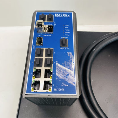 Bundle Advantech EKI-7654C Gigabit Switch APC PDU 20 SFP Modules Industrial