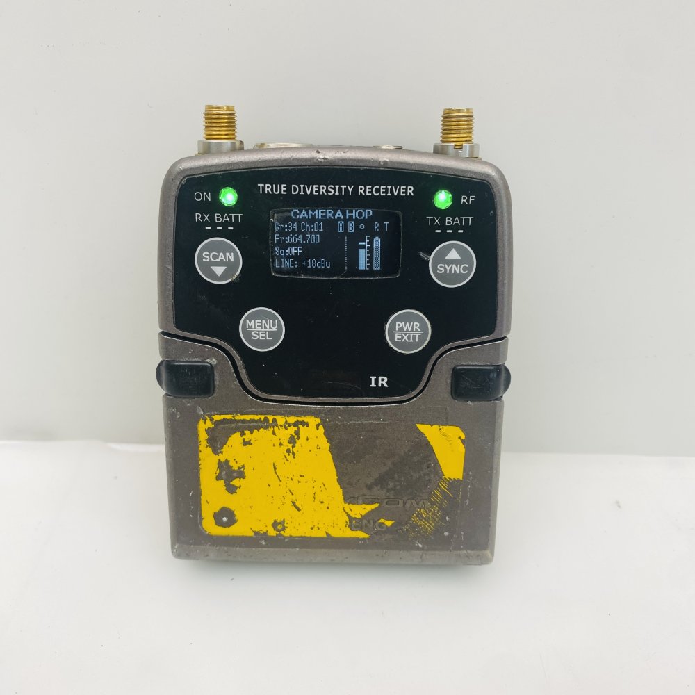 Wisycom MPR30-ENG True Diversity Wireless Receiver UHF 470–700MHz