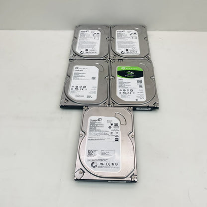 Internal SATA 6Gbps 3.5 Inch HDD Lot of 5 Seagate Barracuda 500GB ST500DM002