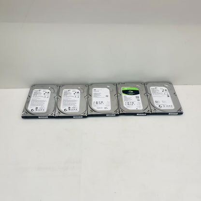Internal SATA 6Gbps 3.5 Inch HDD Lot of 5 Seagate Barracuda 500GB ST500DM002