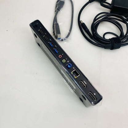 USB 3.0 Port Replicator Docking Station HDMI DisplayPort Ethernet HP 3005pr