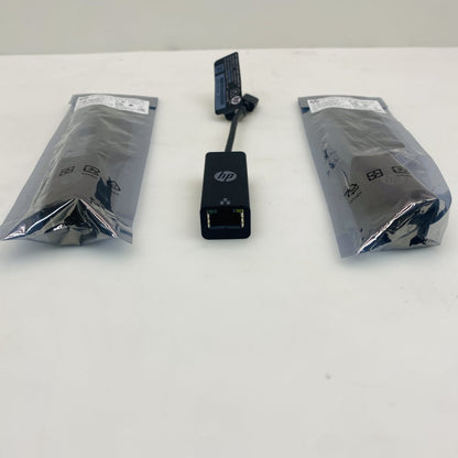 HP USB-C to RJ45 Adapter G2 High-Speed Ethernet Portable Black 3 Pack