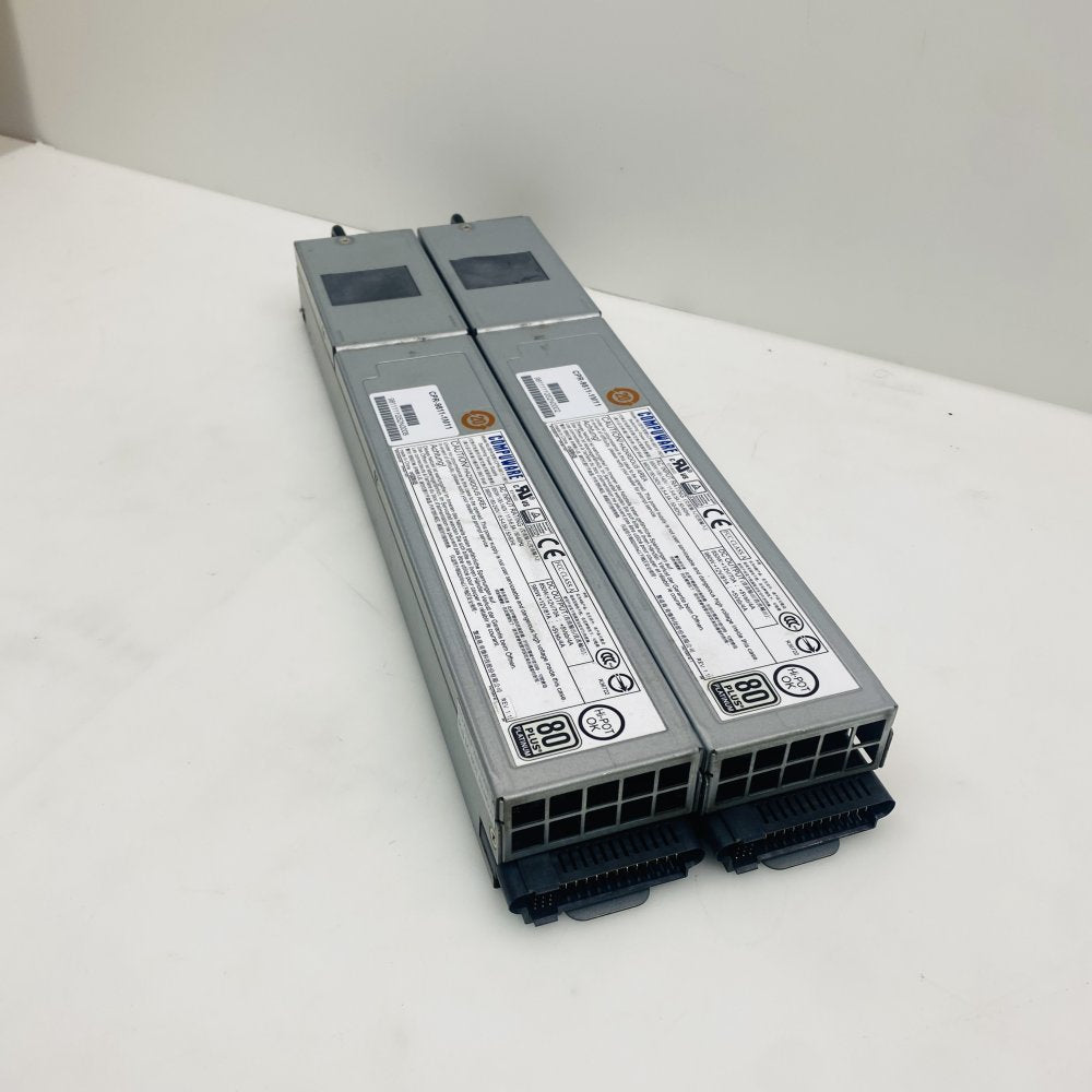 Compuware CPR-9811-1M11 980W 80 PLUS Platinum Hot-Swap Server PSU Pair