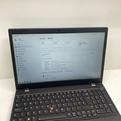 Lenovo ThinkPad L15 Gen2 i5 512GB SSD 8GB RAM 1080p USB-C HDMI