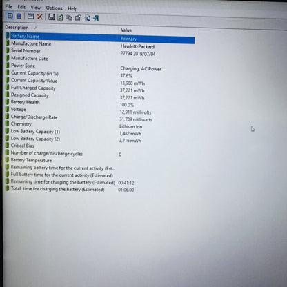 HP ProBook 650 G4 Intel Core i5-7300U 16GB RAM 477GB SSD 15.6" Laptop Grade D