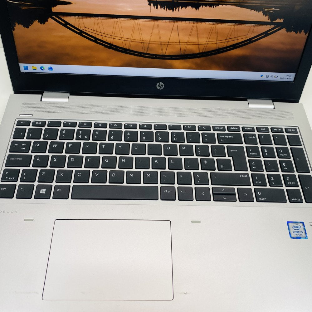 HP ProBook 650 G4 Intel i5-7300U 8GB RAM 512GB SSD Windows 11 Pro (Grade D)