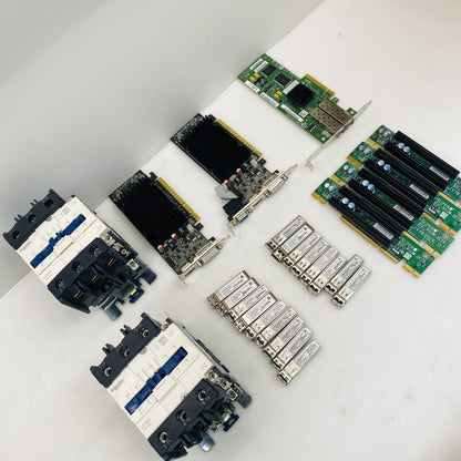 2x Schneider LC1D80 AC Contactor, LSI Fibre Adapter, 1G/10G Optic