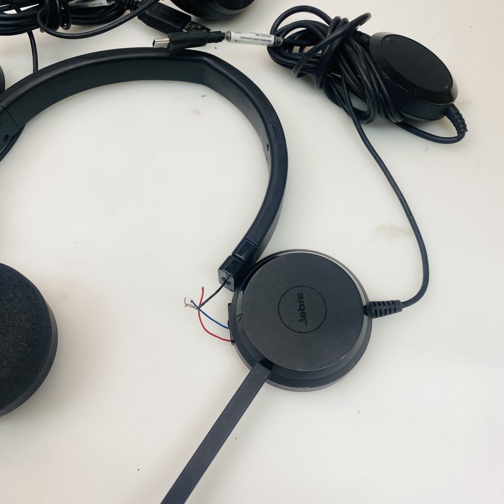 Job Lot Jabra GN Wired Headsets – Microsoft Teams – Mixed Condition / Parts
