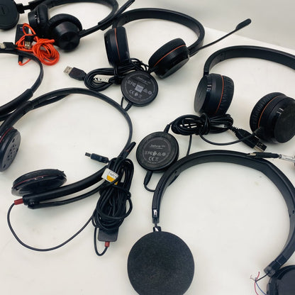 Job Lot Jabra GN Wired Headsets – Microsoft Teams – Mixed Condition / Parts