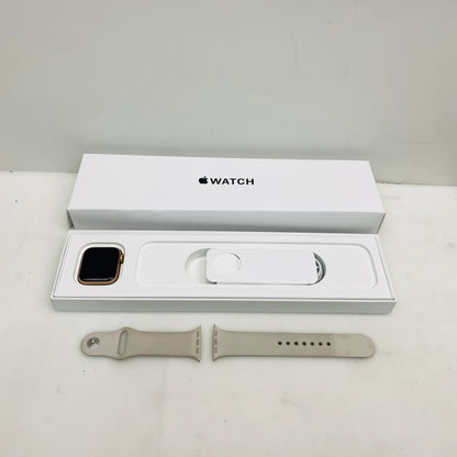 Apple Watch SE 40mm A2355 Gold Aluminum Starlight Sport Band Cellular - Used