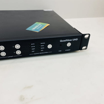 RGB Spectrum QuadView UHD Multiviewer QV UHD 4K HDMI Display Processor Grade A