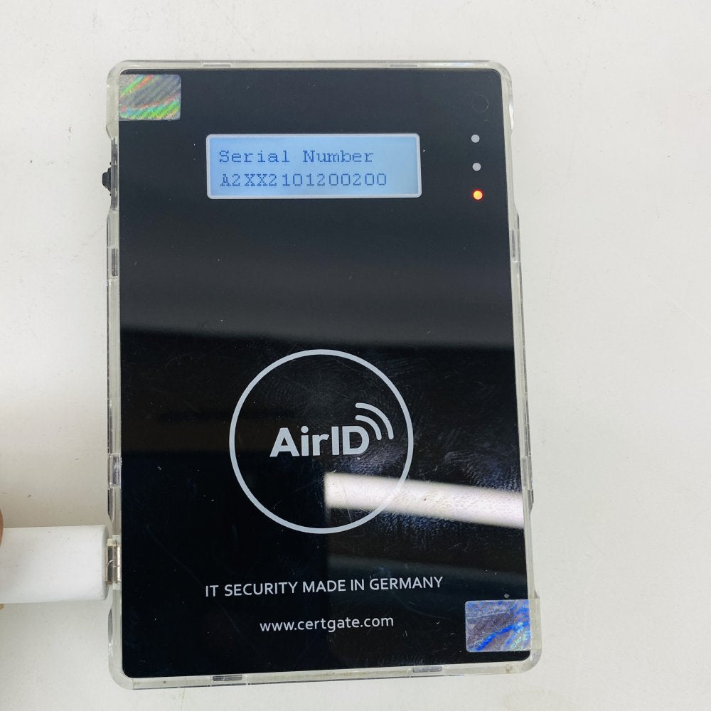 Certgate AirID V2 Business Edition Smart Card Reader USB - (Grade B)