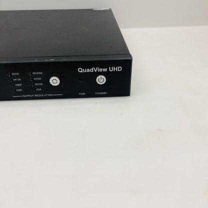 RGB Spectrum QuadView UHD Multiviewer QV UHD 4K HDMI Display Processor Grade B