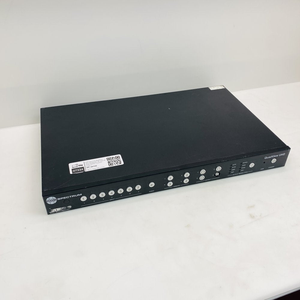 RGB Spectrum QuadView UHD Multiviewer QV UHD 4K HDMI Display Processor Grade C