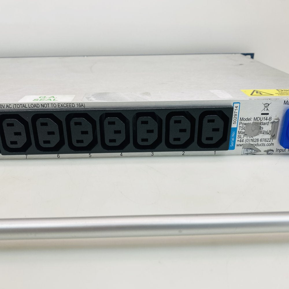 TSL PDU MDU14-B 14-Port 1U Rack Power Distribution Unit 16A - Grade C
