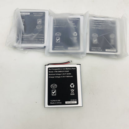 4x ITM-EMB525153AR Li-ion Battery Pack 3.8V 1980mAh Grade-A
