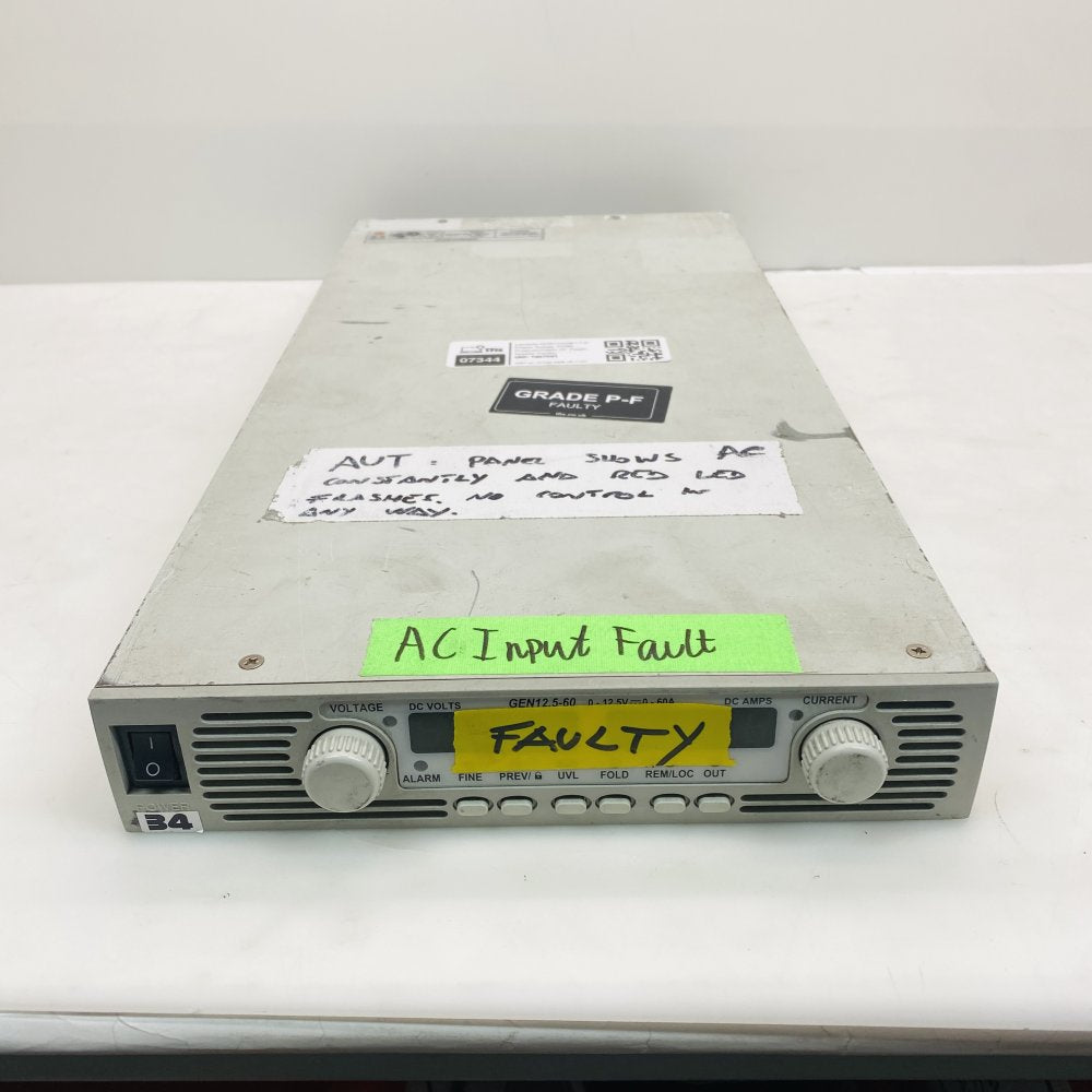 Lambda GENH750W I.T.E. Power Supply 750W Programmable DC Power Supply-Faulity