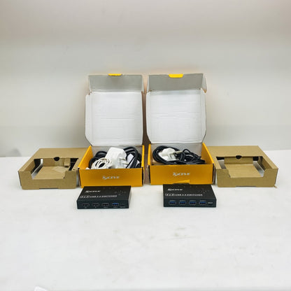 2x Kceve AM-KM434 4x4 USB 3.0 Switcher Matrix - Grade-B