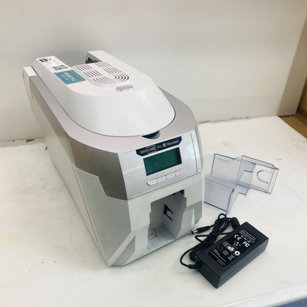 Magicard Rio Pro Xtended Card Printer + PSU, MA1000K Black Ribbon Grade D