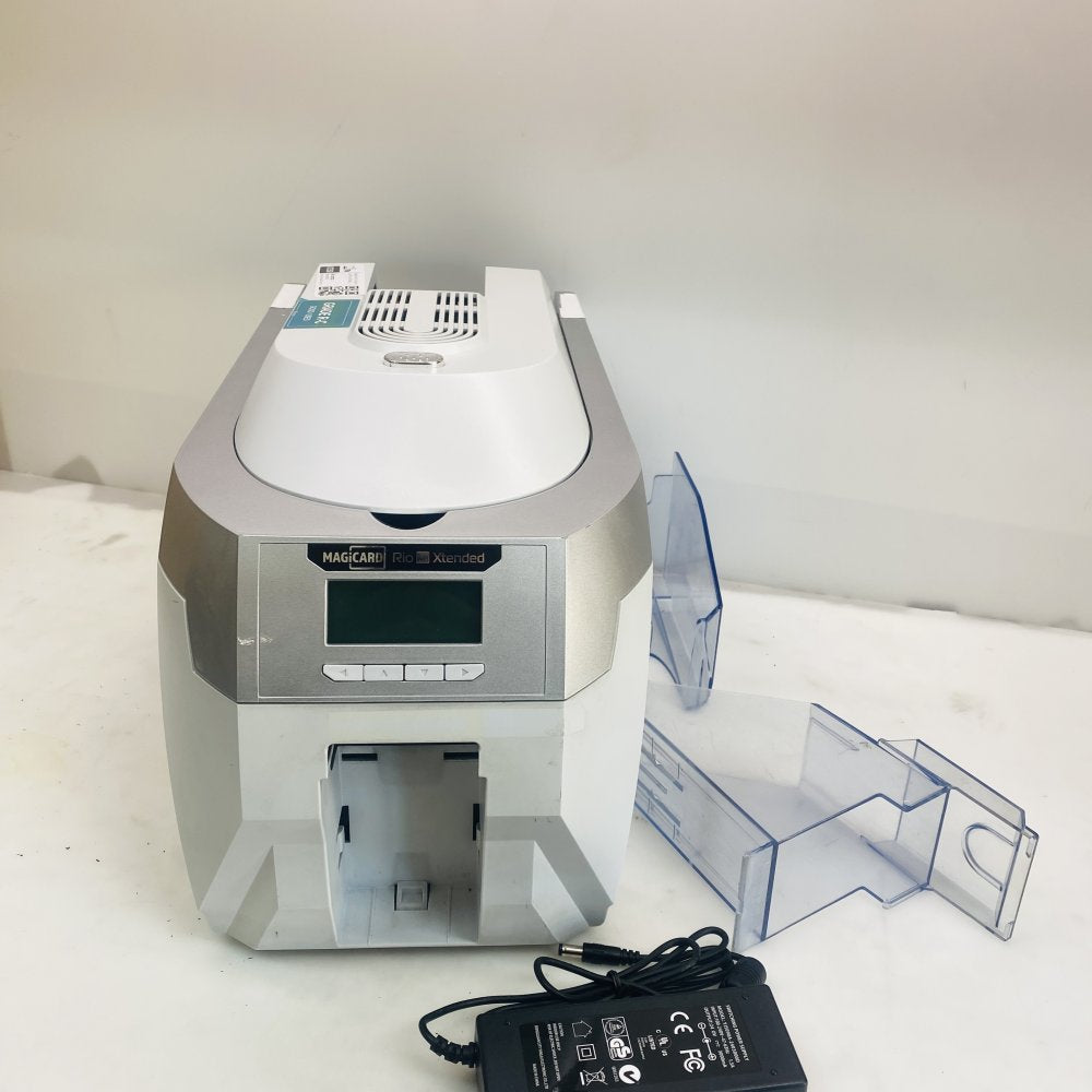 Magicard Rio Pro Xtended Card Printer + PSU, MA1000K Black Ribbon Grade D