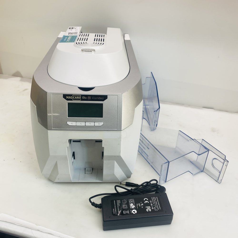 Magicard Rio Pro Xtended Card Printer + PSU, MA1000K Black Ribbon Grade D