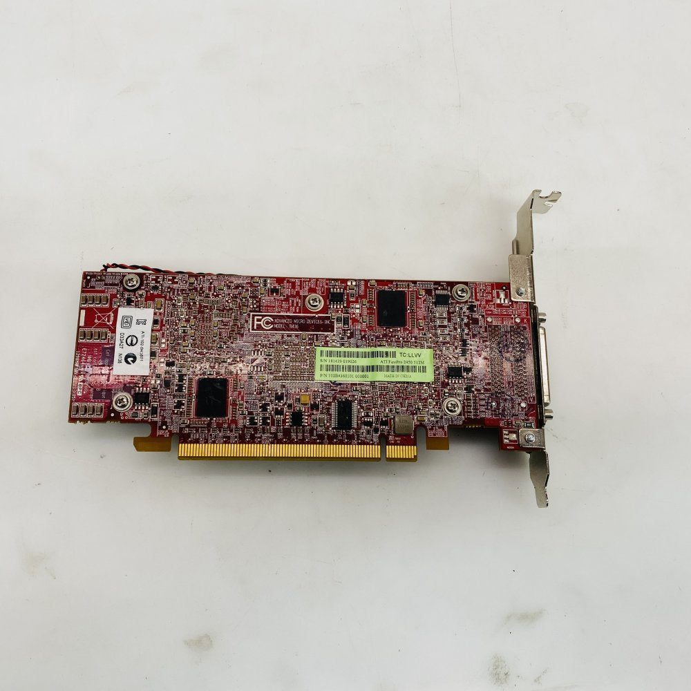 ATI FirePro 2460 512MB & AMD FirePro Multi-View Graphics Cards + Ethernet Cables