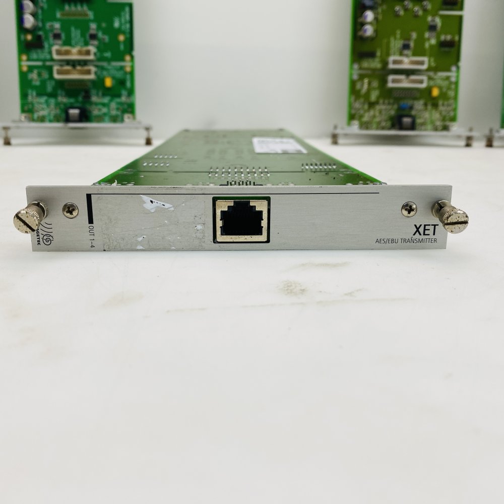 STAGETEC XET AES/EBU Transmitter & XER Receiver Module PCB