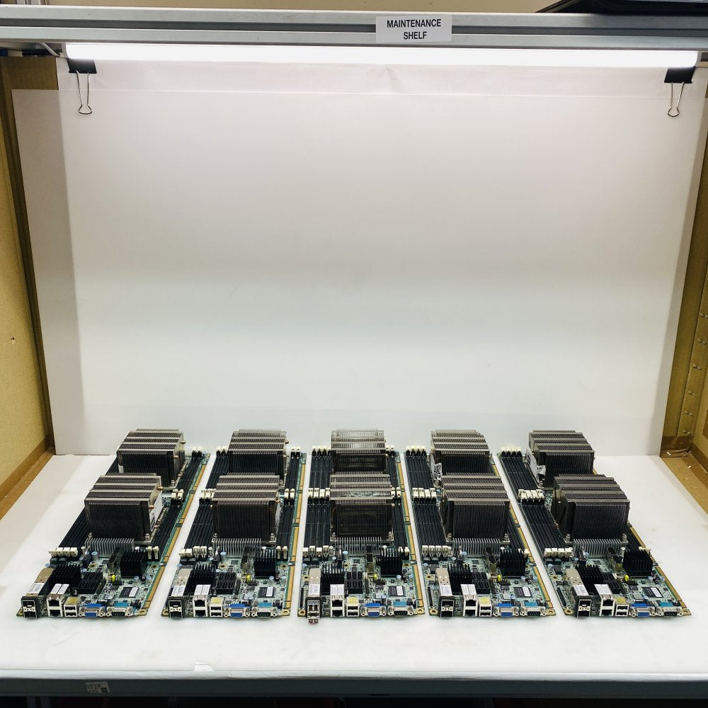 Lot of 5 Foxconn LGA2011 BP 25EF2 Server Motherboards w/ Heatsinks AS-IS