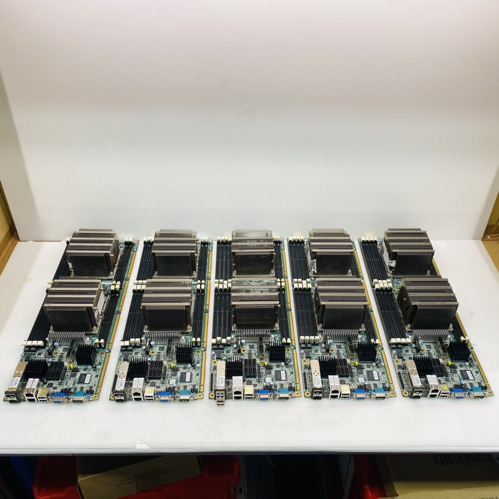 Lot of 5 Foxconn LGA2011 BP 25EF2 Server Motherboards w/ Heatsinks AS-IS