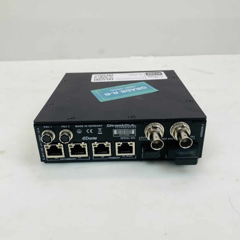 Direct Out EX.BOX.MD MADI Dante Convertor (PoE) Grade-B