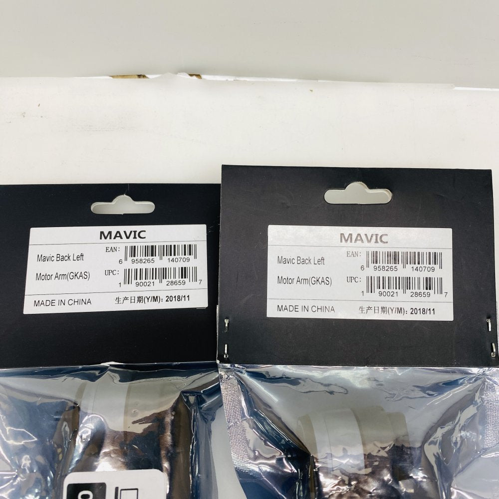 DJI Mavic & Mavic Pro Motor Arms Replacement Pack OEM Packaged Back/Front