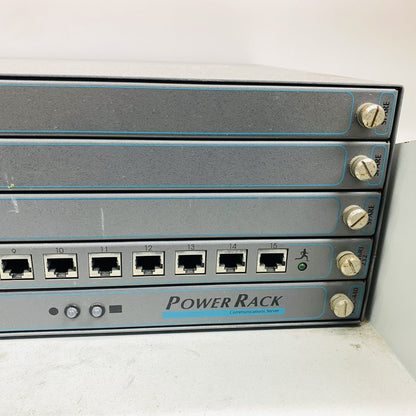 Computone IntelliServer PowerRack 16-Port Rackmount Terminal Server x2