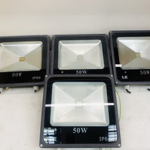 LE 50W LED Flood Light IP66 Outdoor Floodlight - Lot of 4 Grade-D
