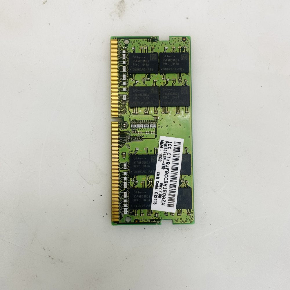 SK hynix 16GB DDR4 PC4-2666V SODIMM 2Rx8 HMA82GS6DJR8N Grade-A