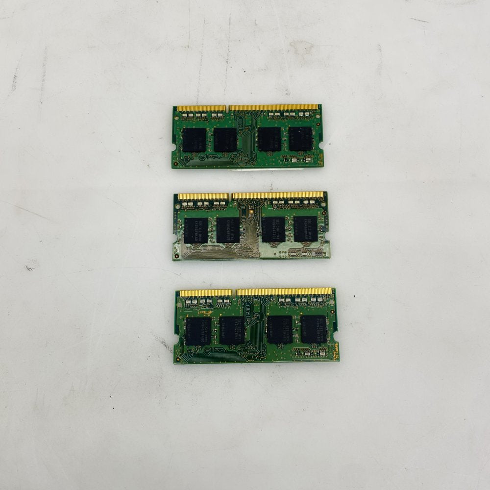 3x Samsung 4GB PC3L-12800S (M471B5173QH0-YK0) Laptop SODIMM DDR3L RAM Grade-A