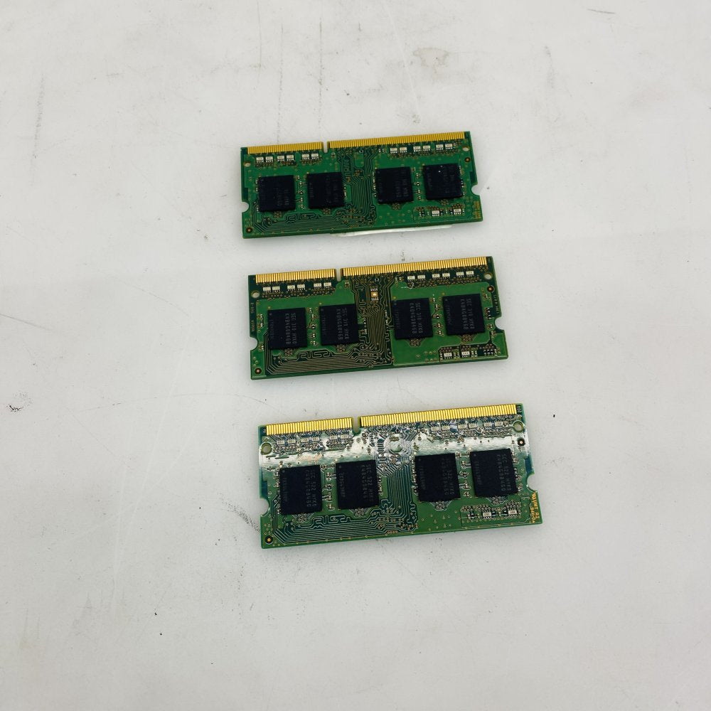 3x Samsung 4GB PC3L-12800S (M471B5173QH0-YK0) Laptop SODIMM DDR3L RAM Grade-A