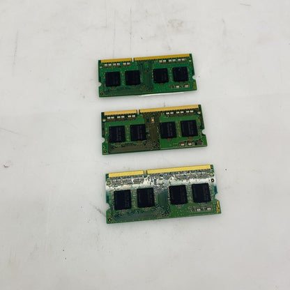 3x Samsung 4GB PC3L-12800S (M471B5173QH0-YK0) Laptop SODIMM DDR3L RAM Grade-A