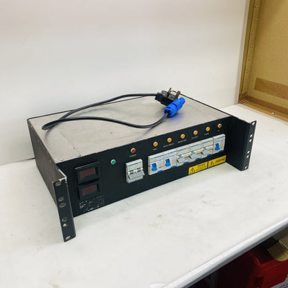 Hager 240V Rackmount PDU Power Distribution Box w/ Multiple MCBs Grade-C