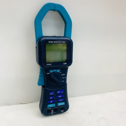 LEM Heme Analyst 2050 2000A Clamp Meter Power Analyzer (Grade D)